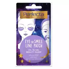 Perfecta Eye or Smile Line Patch żelowe płatki pod oczy lub na linie mimiczne 2szt Zdrowie i uroda Kosmetyki i akcesoria Pielęgnacja twarzy Maseczki