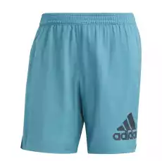 Szorty męskie adidas RUN IT niebieskie IJ6868 Odzież obuwie dodatki Szorty i spodenki