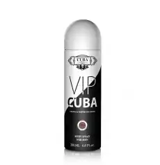 Cuba VIP For Men dezodorant 200ml Zdrowie i uroda Perfumy i wody Zapachy męskie Antyperspiranty i dezodoranty męskie