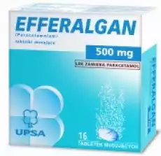 EFFERALGAN 500mg x 16 tabl musujących Zdrowie i uroda Zdrowie Leki Środki przeciwbólowe