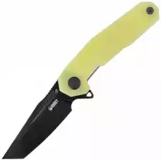 Nóż Kubey Carve Translucent Yellow G10 Blackwashed KB237J Broń i militaria Noże i przybory Noże