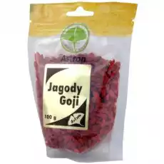 Astron Jagody Goji 100G Źródło Przeciwutleniaczy Artykuły Spożywcze Zioła