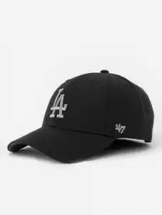 Czapka Z Daszkiem Baseball Czarna Szara 47 Brand Los Angeles Dodgers MLB Ballpark 47 MVP Wool Odzież obuwie dodatki Galanteria i dodatki Nakrycia głowy Czapki z daszkiem