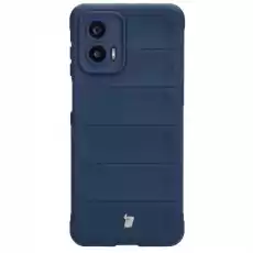 Etui Bizon Case Tur do Motorola Moto G73 5G granatowe Telefony i akcesoria Akcesoria telefoniczne Pokrowce i kabury do telefonów