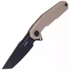 Nóż Kubey Carve Nest Tan G10 Black Coated D2 KB237C Broń i militaria Noże i przybory Noże