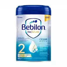 Bebilon Profutura Cesar Biotik 2 proszek 800g Dla dziecka Akcesoria dla dzieci Karmienie dziecka Kaszki mleko i dania dla dzieci