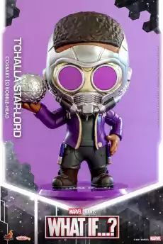 Figurka What If Cosbaby TChalla StarLord Gadżety