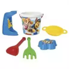 Paw Patrol Kpl do piasku 6 el wiadro 1l Wader Dla dziecka Zabawki Zabawki ogrodowe