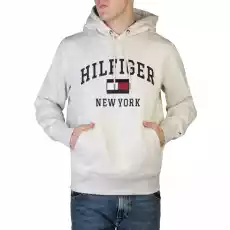 Bluza marki Tommy Hilfiger model MW0MW28173 kolor Szary Odzież męska Sezon JesieńZima Odzież obuwie dodatki