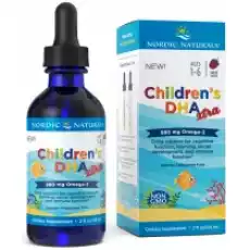 Nordic Naturals Childrens DHA Xtra 880 mg Berry Punch suplement diety 60 ml Zdrowie i uroda Zdrowie Witaminy minerały suplementy diety