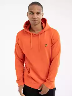 Bluza Z Kapturem Lyle Scott Pullover Ciemna Pomarańczowa Odzież obuwie dodatki Odzież męska Bluzy męskie