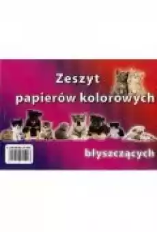 Zeszyt papierów kolorowych A5 błyszczących Dla dziecka Artykuły szkolne Szkolne artykuły papiernicze