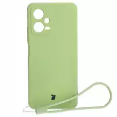 Etui Bizon Case Silicone Sq do Xiaomi POCO X5 Redmi Note 12 5G jasnozielone Telefony i akcesoria Akcesoria telefoniczne