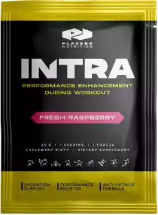 Placebo Nutrition Intra Izotonik Pomegranate amp Raspberry 45g Sport i rekreacja Odżywki i suplementy