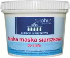 Buska maska siarczkowa do ciała 500g SULPHUR Zdrowie i uroda Kosmetyki i akcesoria