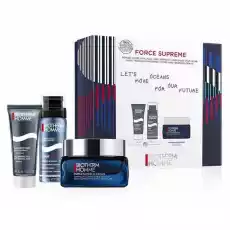 Biotherm Homme Force Supreme Cleansing Gel 40ml Foam Shave 50ml Face Cream 50ml Zdrowie i uroda Kosmetyki i akcesoria Pielęgnacja ciała