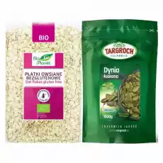 Płatki Owsiane Bezglutenowe Bio 1 kg Bio Planet Pestki Dyni bez Łupiny Doypack 1 kg Targroch Artykuły Spożywcze