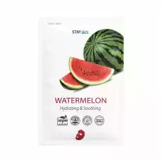 Climate Neutral Face Mask nawilżająca i kojąca maska na twarz w płachcie Watermelon 23g Zdrowie i uroda Kosmetyki i akcesoria Pielęgnacja twarzy Maseczki