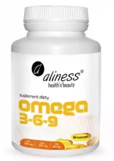 Omega 369 27022550mg x 90kaps Aliness Artykuły Spożywcze