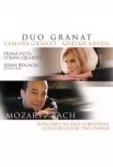 Bach Mozart koncerty na dwa fortepiany 2CD Muzyka