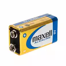 Bateria alkaiczna Maxell 6LR61 9V Biuro i firma Akcesoria biurowe