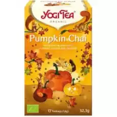 Yogi Tea Herbatka dyniowa pumpkin chai 17 x 19 g Bio Artykuły Spożywcze Herbata