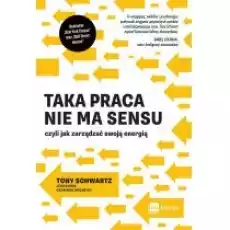 Taka praca nie ma sensu czyli jak zarządzać swoją energią Książki Nauki humanistyczne