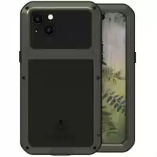 Etui Pancerne szkło LOVE MEI Powerful do iPhone 15 Plus zielone Telefony i akcesoria Akcesoria telefoniczne Pokrowce i kabury do telefonów