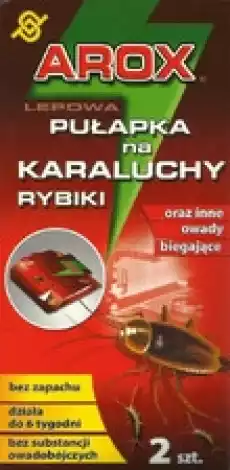 AGRECOL Pułapka lepowa na karaluchy 2 szt Dom i ogród Ogród Rośliny i ochrona roślin