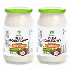 Zestaw 2 x Olej Kokosowy Rafinowany Bezzapachowy 900 ml Intenson Artykuły Spożywcze