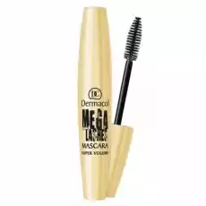 Dermacol Mega Lashes Super Volume Mascara Black 13ml Zdrowie i uroda Kosmetyki i akcesoria Makijaż i demakijaż Makijaż oczu