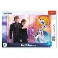 Puzzle ramkowe 15 el Radosne wspomnienia Frozen 2 Trefl Dla dziecka Zabawki Puzzle