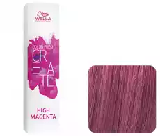 Wella CF Create farba semipermanentna High Magenta 60ml Zdrowie i uroda Kosmetyki i akcesoria Pielęgnacja i stylizacja włosów Farby i szampony koloryzujące