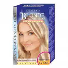 Blonde De Luxe rozjaśniacz do włosów Balayage Zdrowie i uroda Kosmetyki i akcesoria Pielęgnacja i stylizacja włosów Farby i szampony koloryzujące