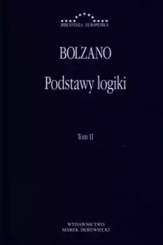 Podstawy logiki TII Książki Nauki humanistyczne