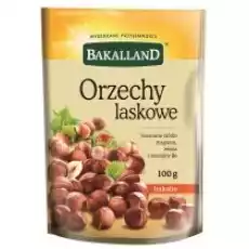 Bakalland Orzechy laskowe 100 g Artykuły Spożywcze Bakalie i suszone owoce