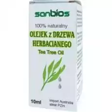 Sanbios Olejek z drzewa herbacianego 10 ml Dom i ogród Wyposażenie wnętrz Świece i aromaterapia