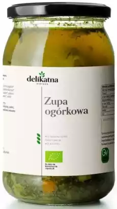 ZUPA OGÓRKOWA BIO 900 ml DELIKATNA Artykuły Spożywcze Gotowe dania