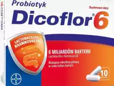 DICOFLOR 6 x 10 kapsułek Zdrowie i uroda Zdrowie Leki Żołądek i jelita