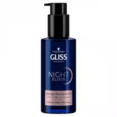 GLISS Night Elixir Reconstruction kuracja na noc 100ml Zdrowie i uroda Kosmetyki i akcesoria Pielęgnacja i stylizacja włosów Odżywki do włosów