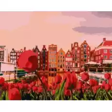 Ideyka Malowanie po numerach Amsterdam 40 x 50 cm Biuro i firma Akcesoria biurowe Artykuły papiernicze