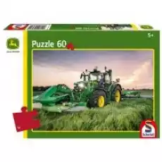 Puzzle 60 John Deere Traktor 6R 185 Schmidt Dla dziecka Zabawki Puzzle