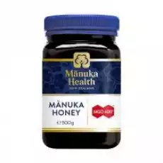 Manuka Health Miód Nektarowy Manuka MGO174 400 Zestaw 2 x 500 g Zdrowie i uroda Zdrowie Witaminy minerały suplementy diety