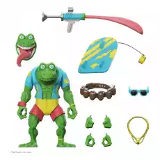 Figurka Teenage Mutant Ninja Turtles Ultimates Genghis Frog Dom i ogród Wyposażenie wnętrz Dekoracja Figurki dekoracyjne Figurki kolekcjonerskie