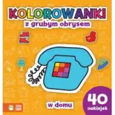 Kolorowanki Z Grubym Obrysem W Domu Książki Dla dzieci