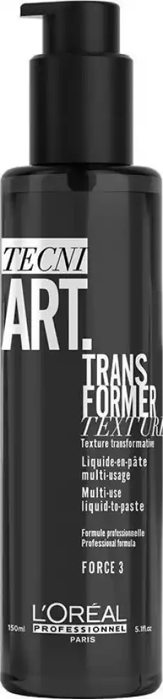 LOREAL PROFESSIONNEL Tecni Art Trans Former Texture MultiUse LiquidToPaste Force 3 150ml Zdrowie i uroda Kosmetyki i akcesoria Pielęgnacja i stylizacja włosów