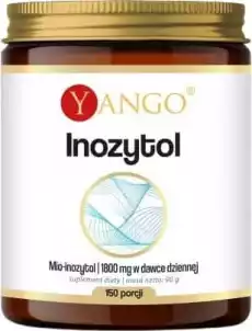 Inozytol 90 g Witamina B8 YANGO Sport i rekreacja Odżywki i suplementy Witaminy i minerały