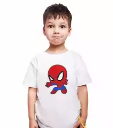 BABY SPIDERMAN Koszulka premium dziecięca Dla dziecka Odzież dziecięca