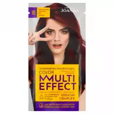 Joanna Multi Effect color Szamponetka koloryzująca porzeczkowa czerwień 05 35 g Zdrowie i uroda Kosmetyki i akcesoria Pielęgnacja i stylizacja włosów Farby i szampony koloryzujące