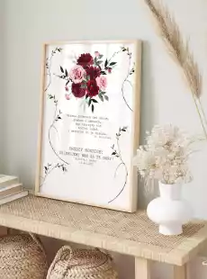 Eleganckie podziękowania dla rodziców personalizowany plakat 10x15cm Dom i ogród Wyposażenie wnętrz Dekoracja Obrazy i plakaty